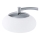 Eglo - Replacement glass for table lamp ALEANDRO white