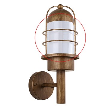 Eglo - Replacement glass for wall light MINORCA d. 10 cm