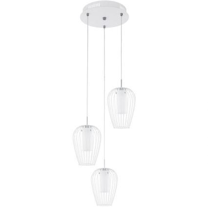 Eglo - Replacement glass for chandelier and table lamp VENCINO white