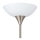 Eglo - Replacement lampshade for lamp UP 2 27,5x8 cm white