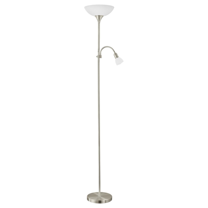 Eglo - Replacement reading glass for floor lamp UP 4 d. 8 cm white