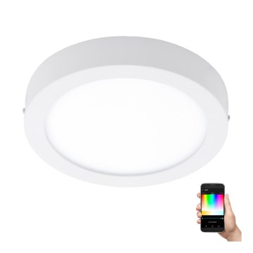 Eglo - RGBW Dimmable ceiling light FUEVA-C LED/21W/230V