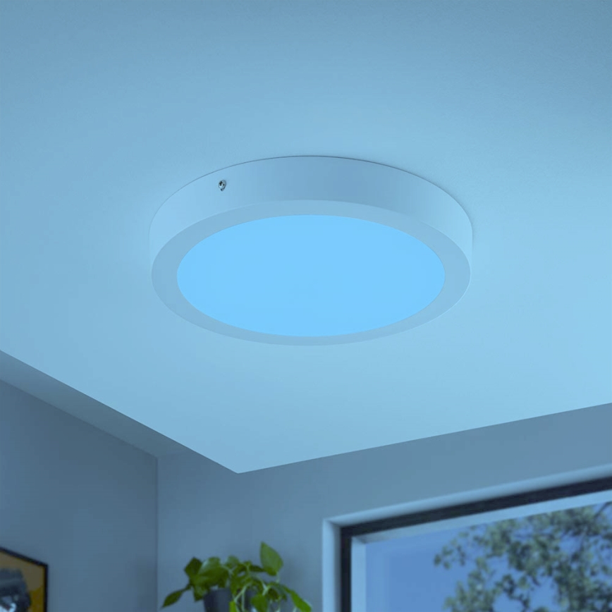 Eglo - RGBW Dimmable ceiling light FUEVA-C LED/21W/230V