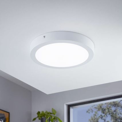 Eglo - RGBW Dimmable ceiling light FUEVA-C LED/21W/230V