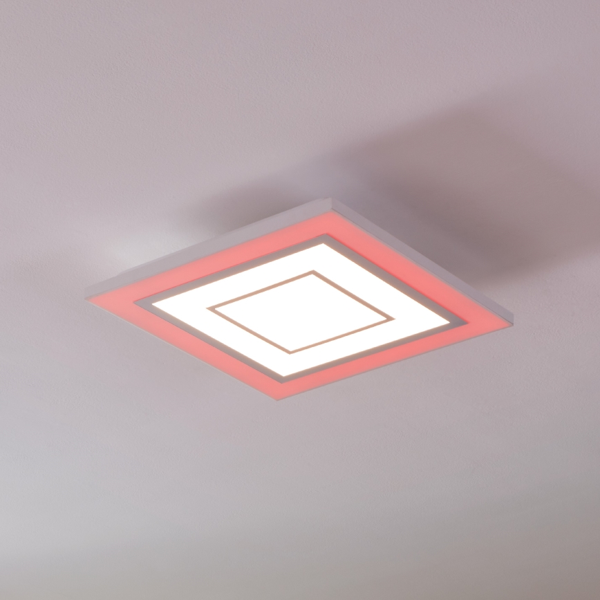 Eglo - RGBW Dimmable ceiling light LED/18W/230V 3000-6500K + remote control