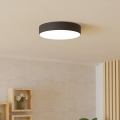 Eglo - RGBW LED Dimmable Ceiling Light LED/15W/230V 2700-6500K Ø 39 cm Black