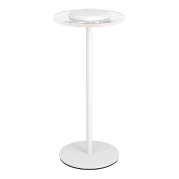 Eglo - RGBW LED Dimmable Rechargeable Touch Table Lamp, LED/5V, 2000 mAh, White