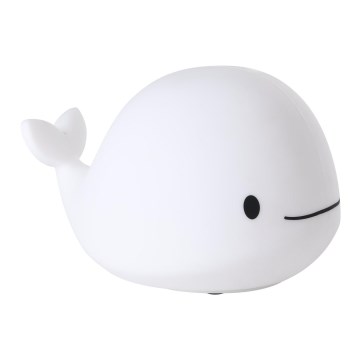 Eglo - RGBW LED Rechargeable Touch Kids' Night Light LED/5W/5V 1200 mAh Whale