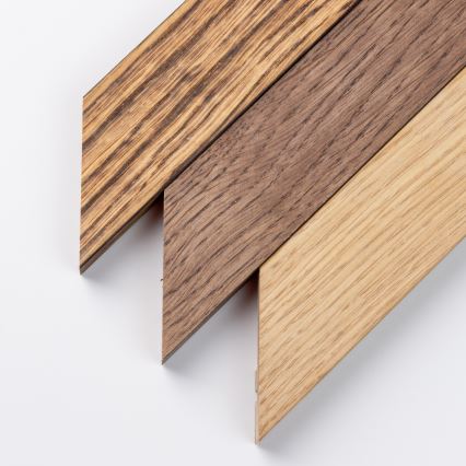 Eglo - SALOBRENA WOOD LED Surface-Mounted Panel, 31 W / 230 V, 64x64 cm, Brown