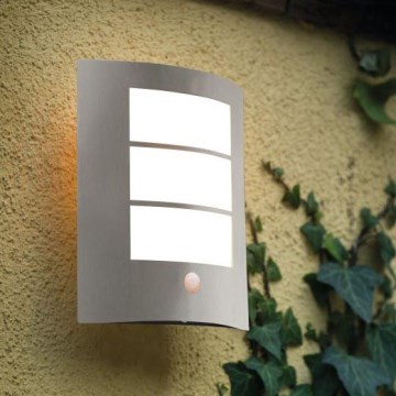 Eglo - Sensor outdoor wall light 1xE27/15W/230V IP44