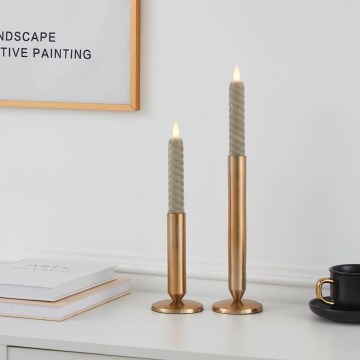 Eglo - SET 2x LED Candle LED/1xAAA 15 cm beige