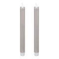 Eglo - SET 2x LED Candle LED/1xAAA 24,5 cm grey
