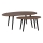 Eglo - SET 2x  Side table brown