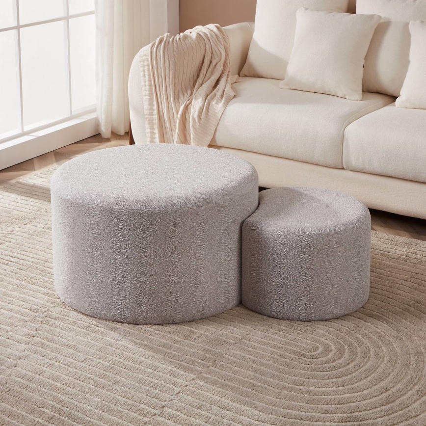 Eglo - SET 2x Stool grey