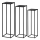 Eglo - SET 3x Flower stand black