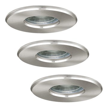 Eglo - SET 3x LED bathroom light IGOA 1xLED/3,3W/230V IP44
