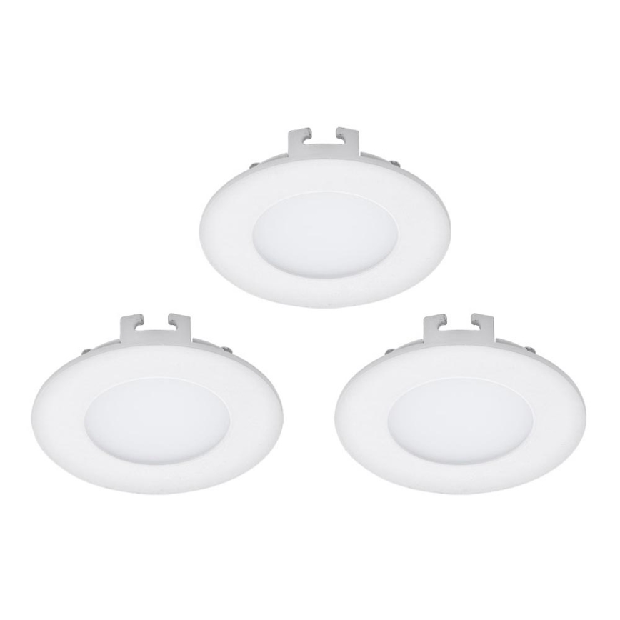 Eglo - SET 3x LED Recessed light FUEVA 1 1xLED/2,7W/230V