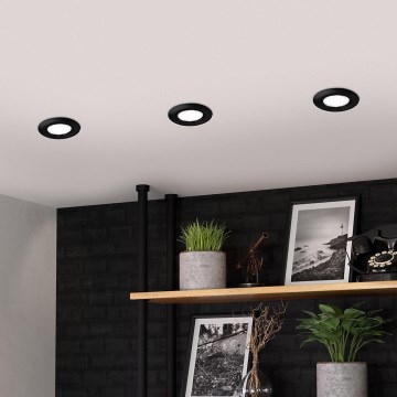 Eglo - SET 3x LED Recessed light PENETO 1xGU10/4,6W/230V