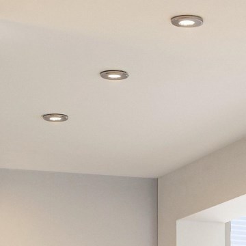 Eglo - SET 3x LED Recessed light PENETO 3xGU10-LED/3W/230V