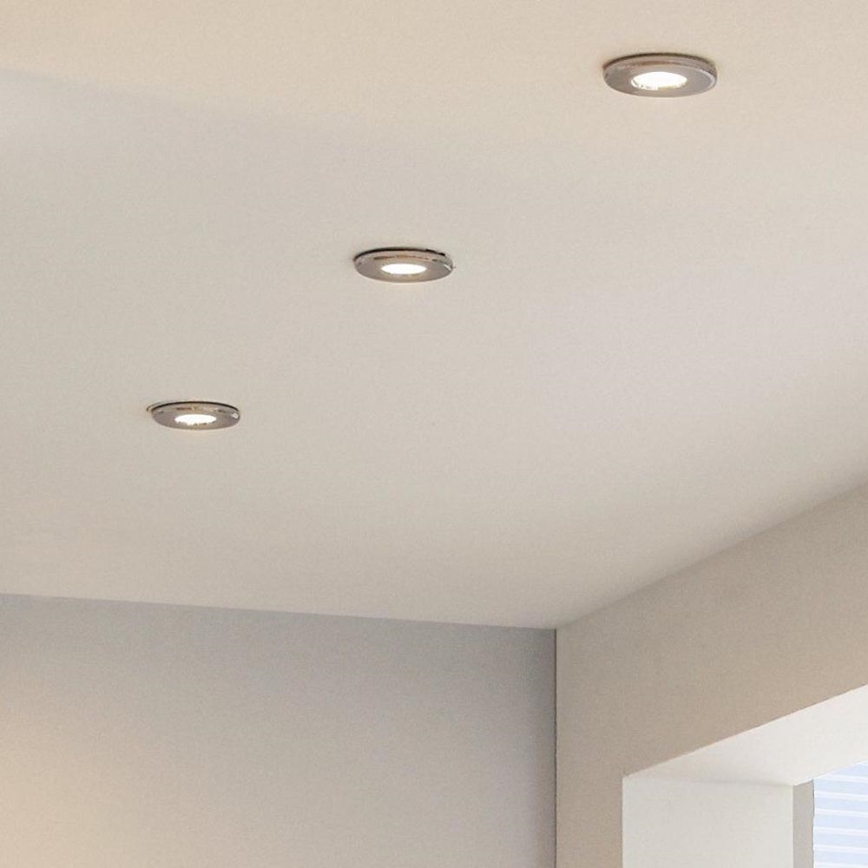 Eglo - SET 3x LED Recessed light PENETO 3xGU10-LED/3W/230V