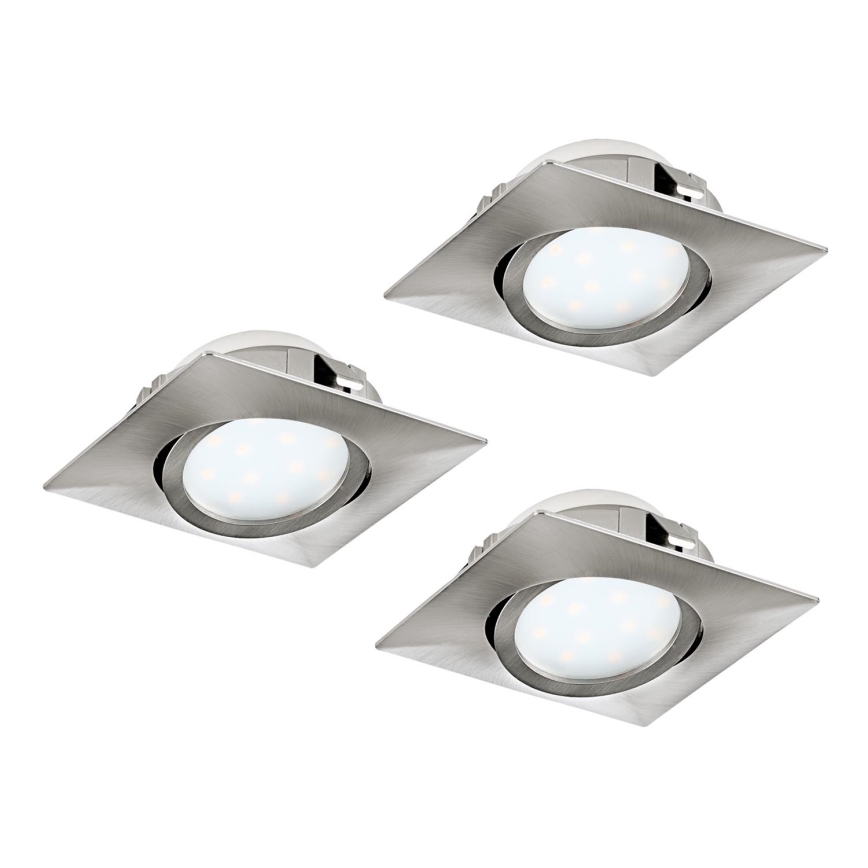 Eglo - SET 3x LED suspended ceiling light PINEDA 1xLED/4,9W/230V