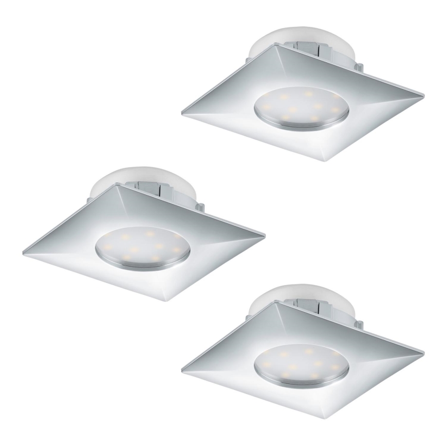 Eglo - SET 3x LED suspended ceiling light PINEDA 1xLED/6W/230V