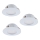 Eglo - SET 3x LED suspended ceiling light PINEDA 1xLED/6W/230V