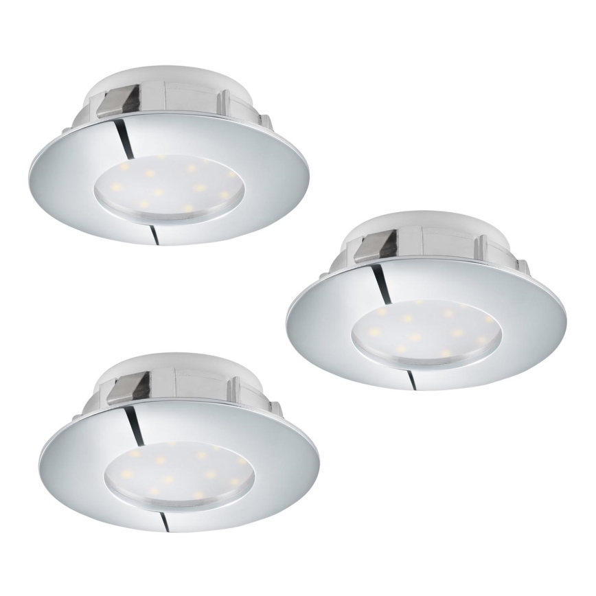 Eglo - SET 3x LED suspended ceiling light PINEDA 1xLED/6W/230V