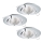Eglo - SET 3x LED suspended ceiling light TEDO 3xGU10-LED/5W/230V