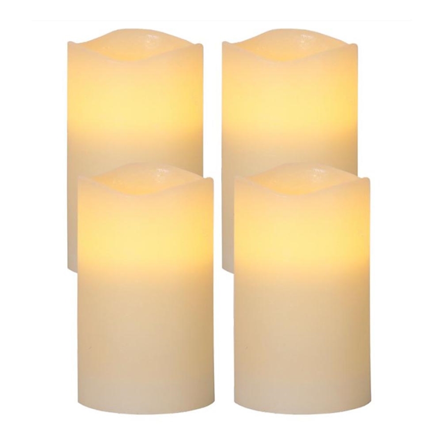 Eglo - SET 4x LED Christmas decorations 1xLED/0,066W/3xAAA beige