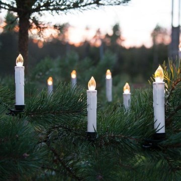Eglo - SET 5x LED Lighting for Christmas tree 1xLED/0,06W/1xAA IP44