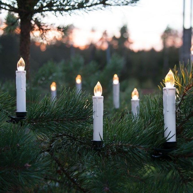 Eglo - SET 5x LED Lighting for Christmas tree 1xLED/0,06W/1xAA IP44
