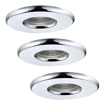 Eglo - Set of 3 IGOA LED bathroom lights LED/3,3W/230V IP44