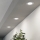 Eglo - Set of 3 LED Recessed Downlights, 3.7 W, 230 V, 2700/4000/6500 K, Ø 8.8 cm, White