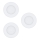 Eglo - Set of 3 LED recessed downlights FUEVA-RW 1xLED/2.8W/230V Ø 8.5 cm