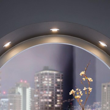 Eglo - Set of 3 PINEDA LED recessed downlights LED/6W/230V