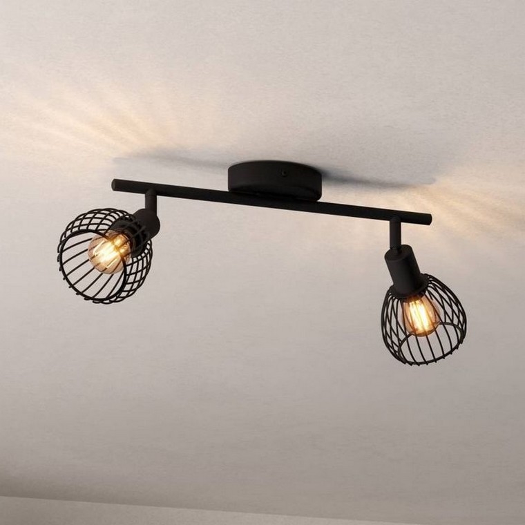 Eglo - Spotlight 2xE14/40W/230V black