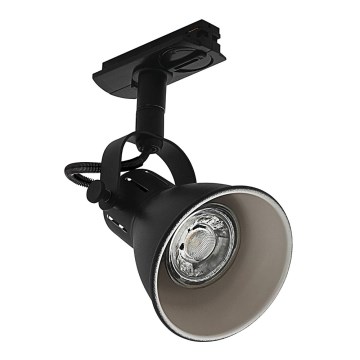 Eglo - Spotlight for rail system 1xGU10/35W/230V black