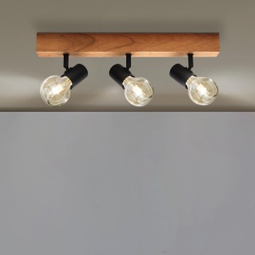 Eglo - Spotlight TOWNSHEND 3xE27/60W/230V - FSC certified