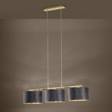 Eglo Stars of Light 39225 - Cable-hung pendant light DOLORITA 3xE27/60W/230V