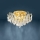 Eglo - Surface-mounted chandelier 6xE14/25W/230V golden