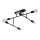 Eglo - Surface-mounted chandelier 6xE27/40W/230V black