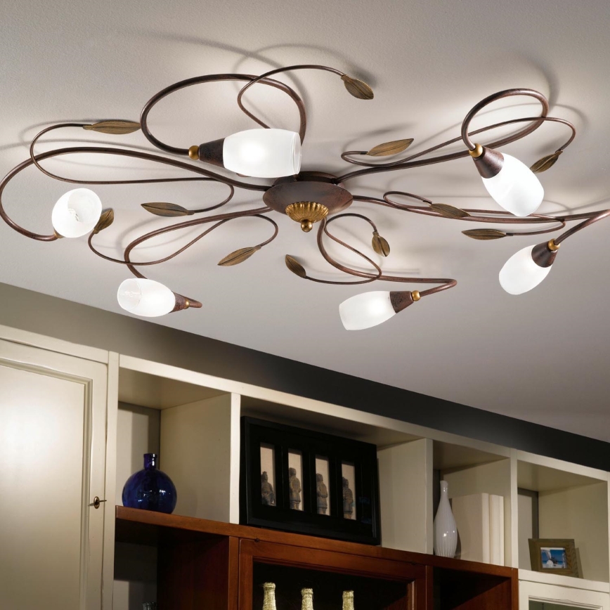 Eglo - Surface-mounted chandelier  6xG9/40W