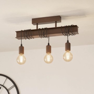 Eglo - Surface-mounted chandelier TOWNSHEND 3xE27/60W/230V