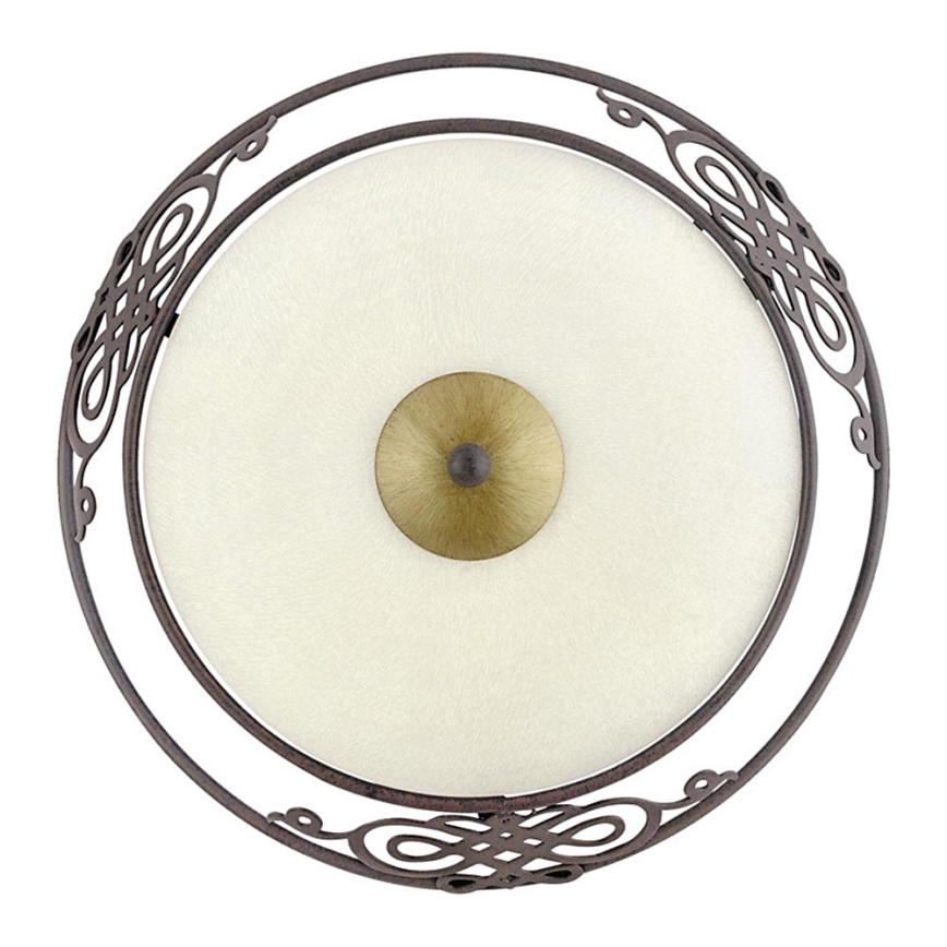Eglo - Wall / ceiling light 1x E27/60W antique brown / golden