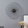 Eglo - Wall clock 1xAA 50x50 cm black