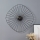 Eglo - Wall clock 1xAA 60x60 cm black