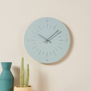 Eglo - Wall clock 1xAA d. 30 cm green