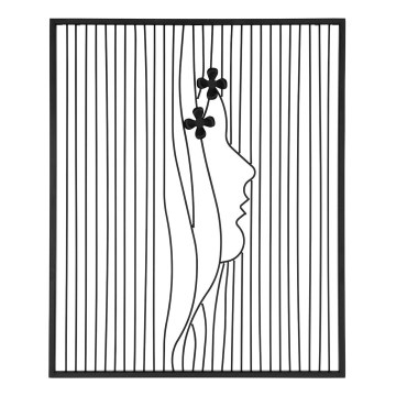 Eglo - Wall decoration 59,5x49,5 cm black