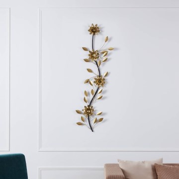 Eglo - Wall decoration 98,5x30 cm gold